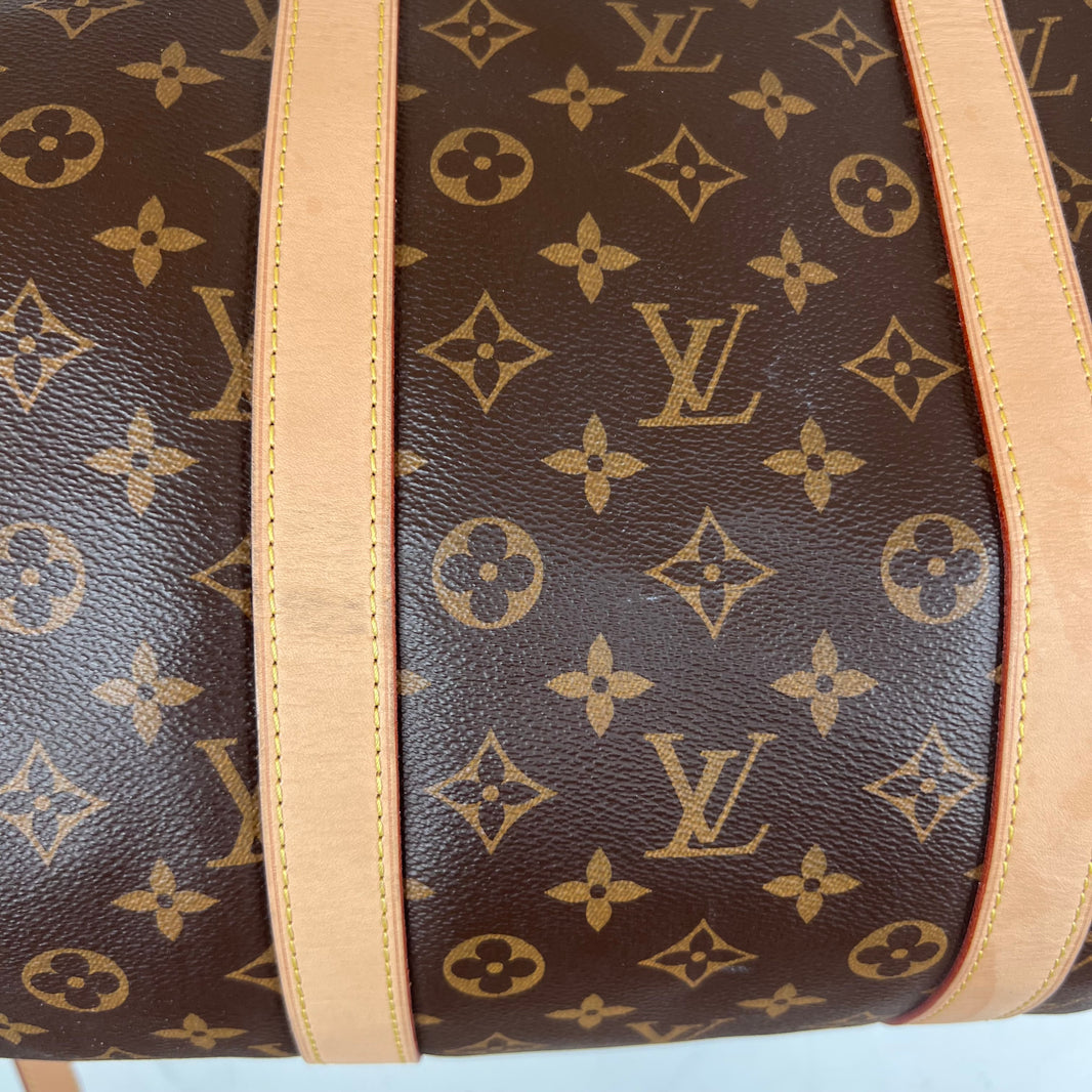 Louis Vuitton Sample Monogram Keepall 55 Dufffle Bag