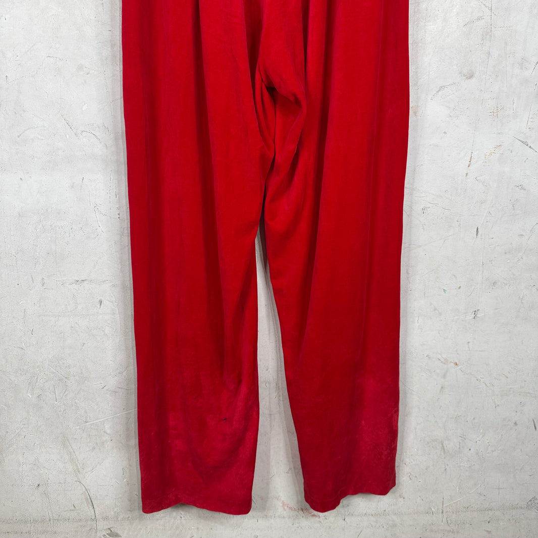 Balenciaga Hotel and Resorts Velvet Pants