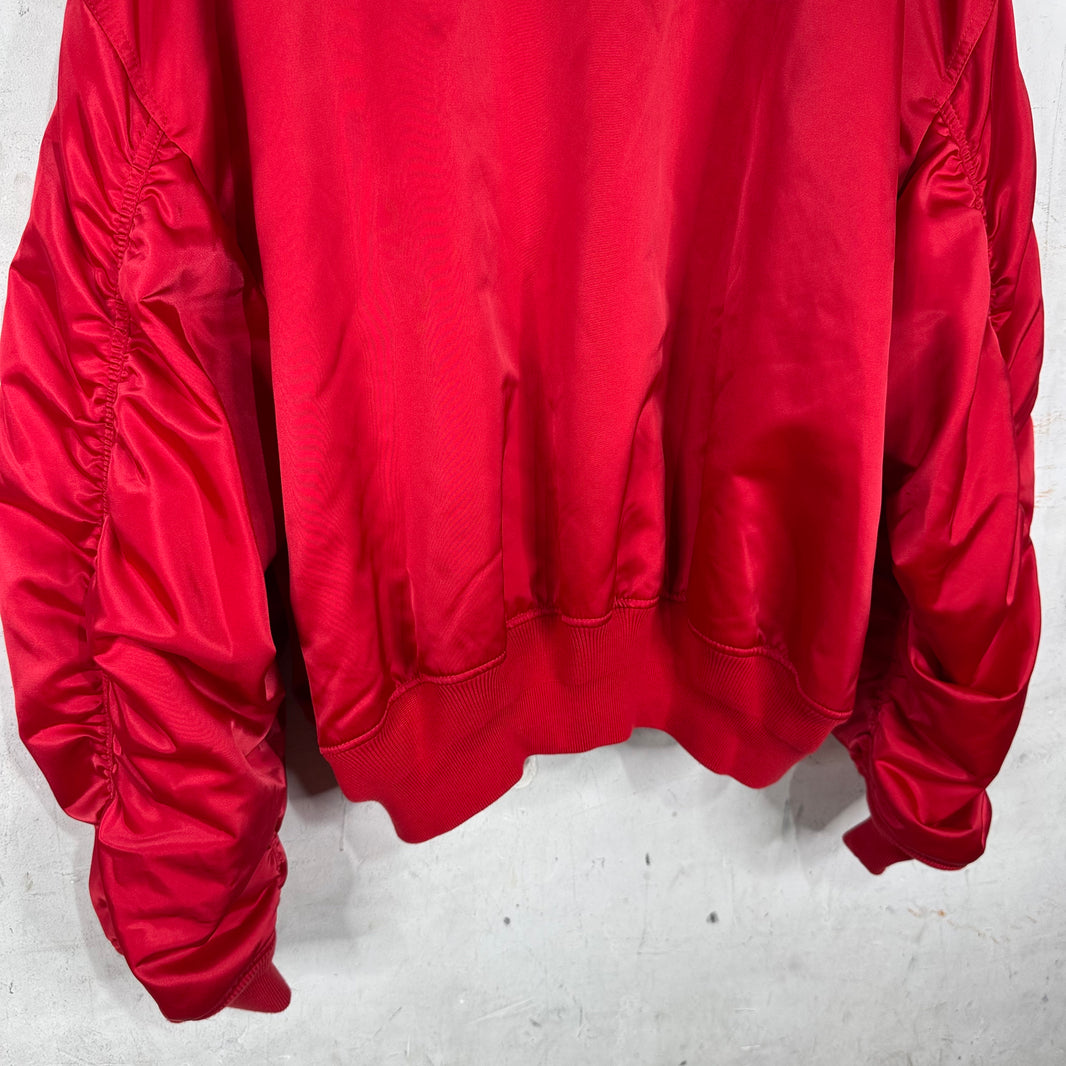 Balenciaga Red Campaign Bomber