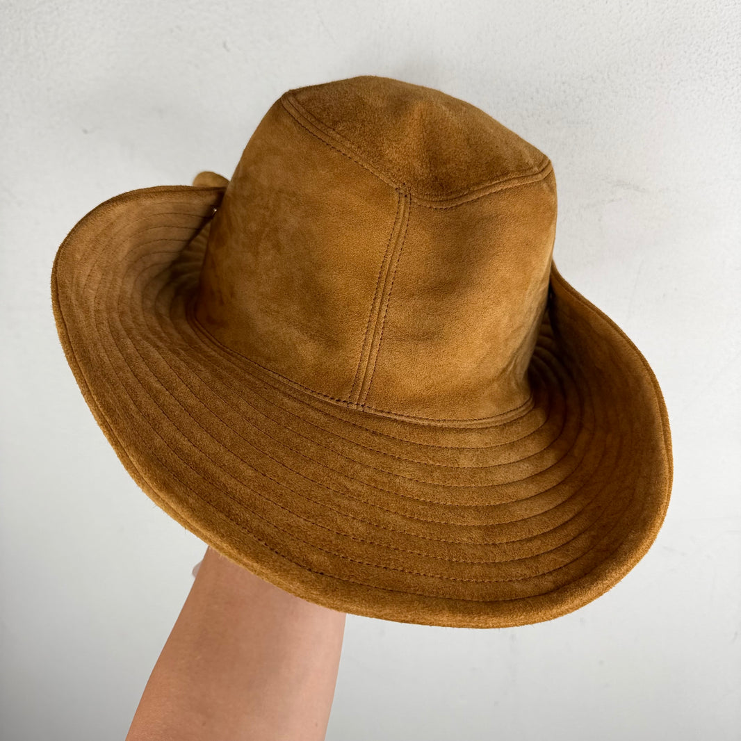 Miu Miu Suede Cowboy Hat