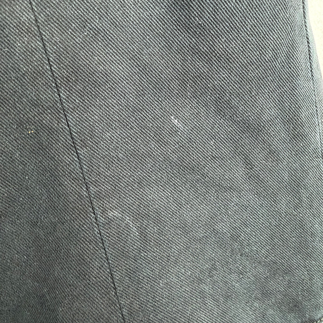 Balenciaga Convertible Black Kick Knee Flared Jeans