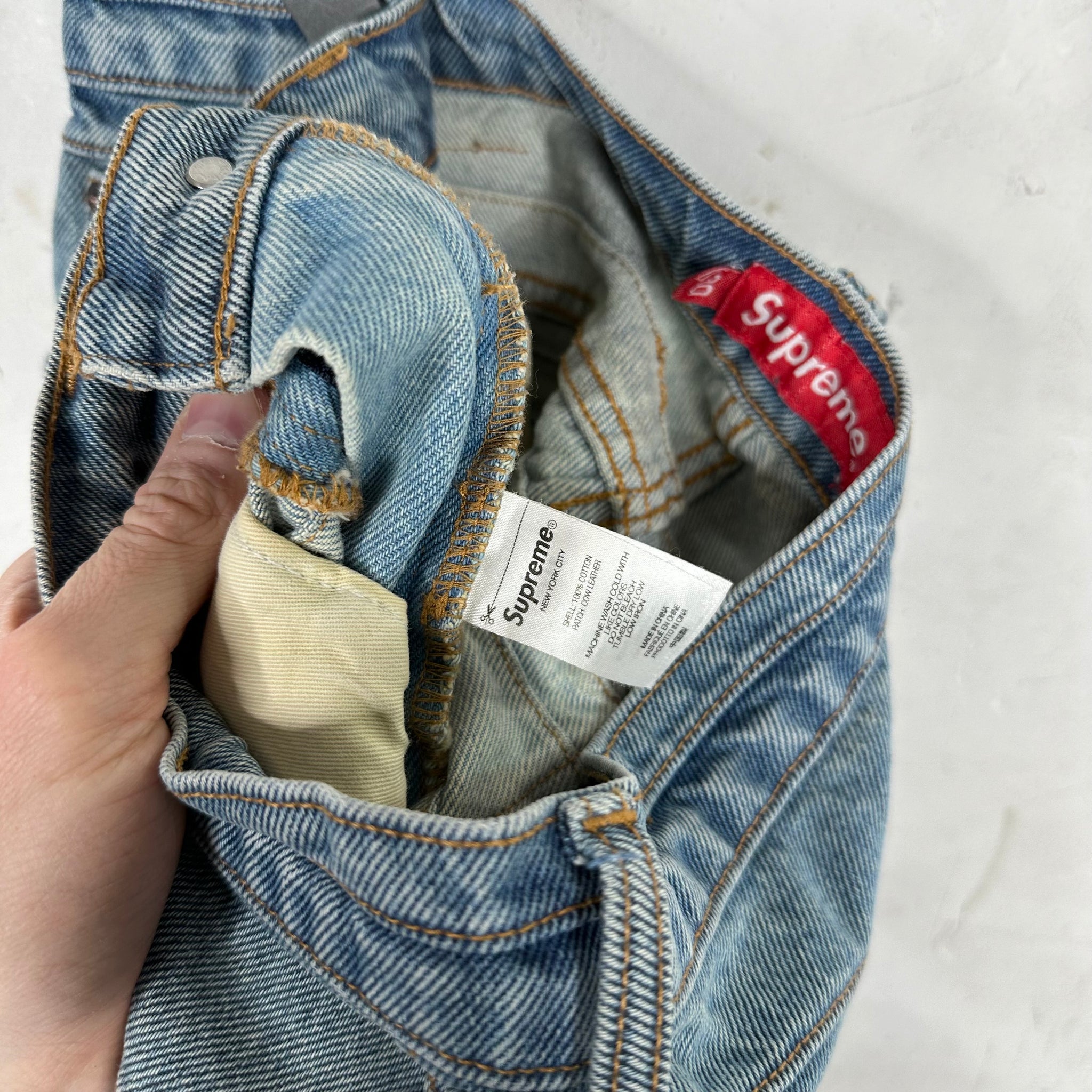 Supreme Layered 5 Pocket Denim