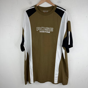 Martine Rose Brown Panelled Jersey T-Shirt