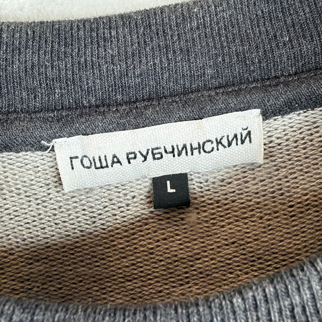 Gosha Rubchinskiy 3M Logo Crewneck