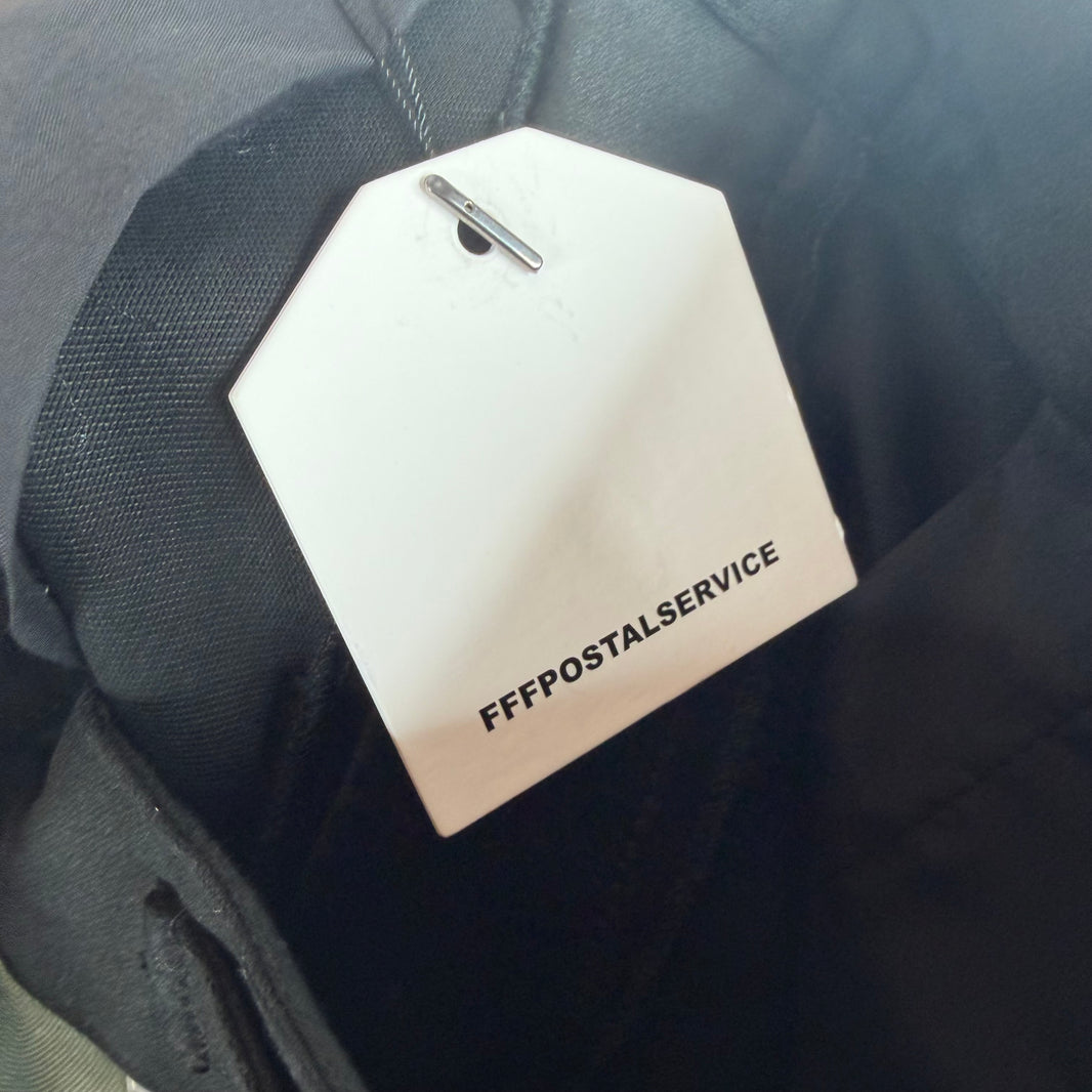 FFFPOSTALSERVICE Black Bunker Trousers