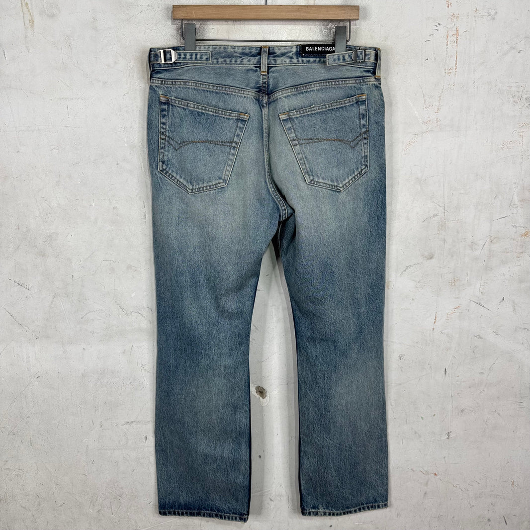 Balenciaga Straight Legged Skater Jeans