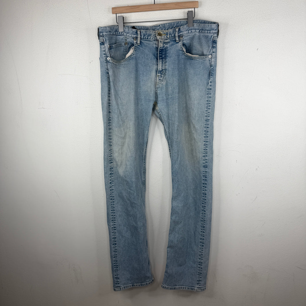 VLONE Blue Zipper Denim Jeans