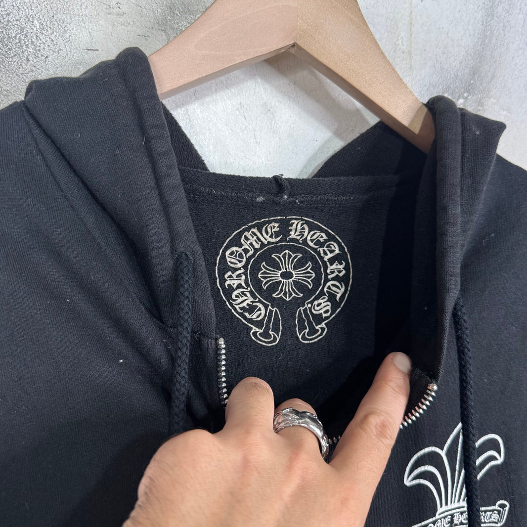 Chrome Hearts Fleur Zip Hoodie