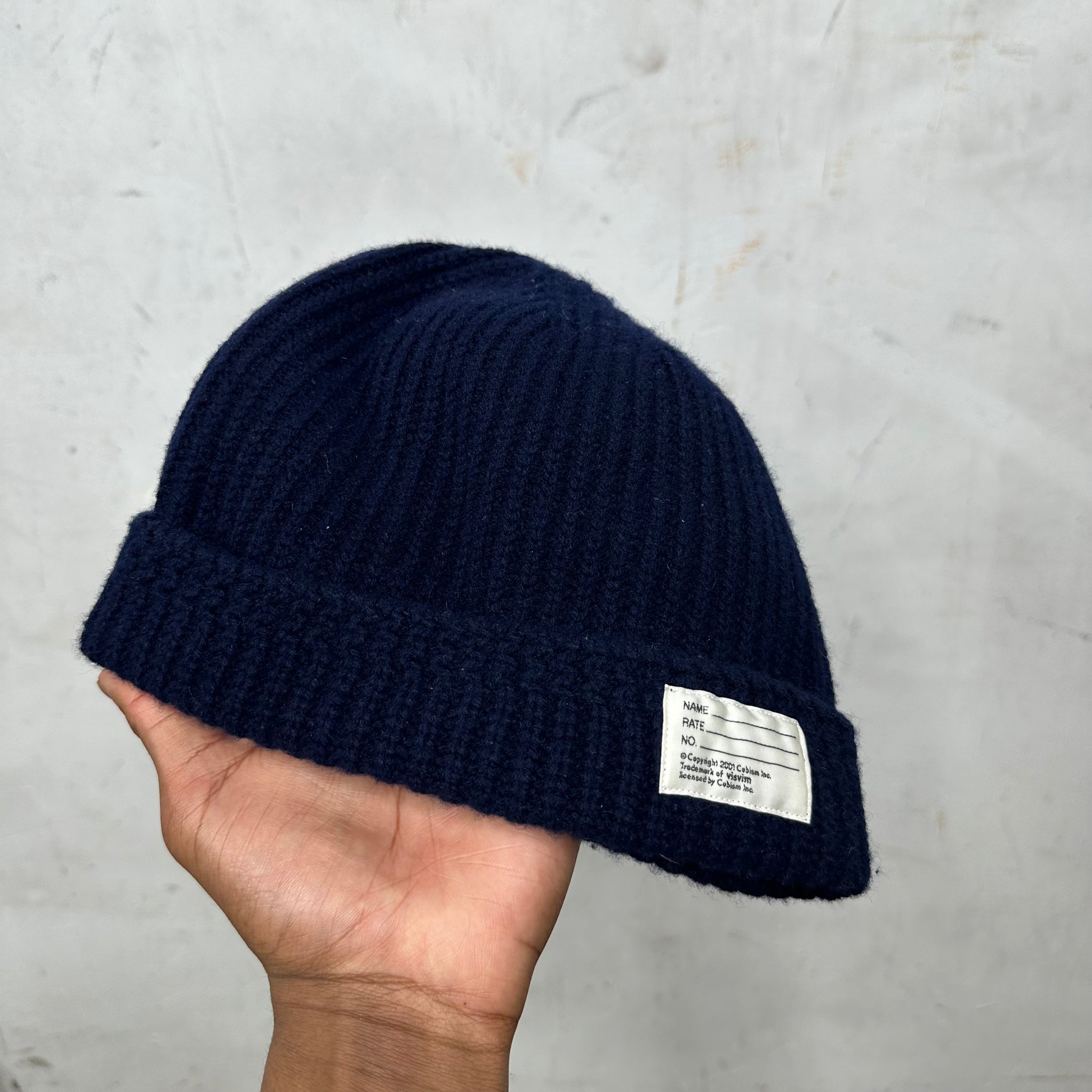 Visvim Wool Navy Beanie