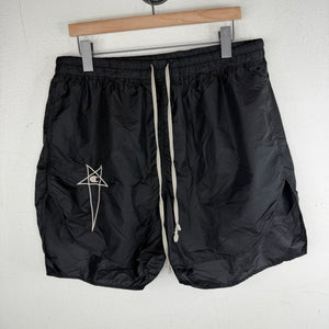 Rick Owens Champion Nylon Pentagram Shorts