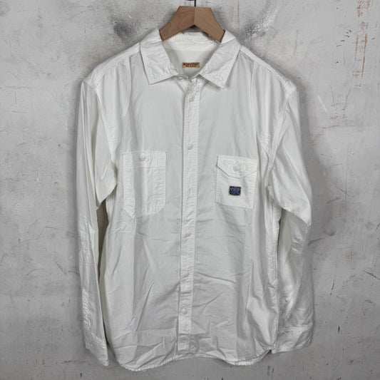 Kapital White Button-Up Shirt