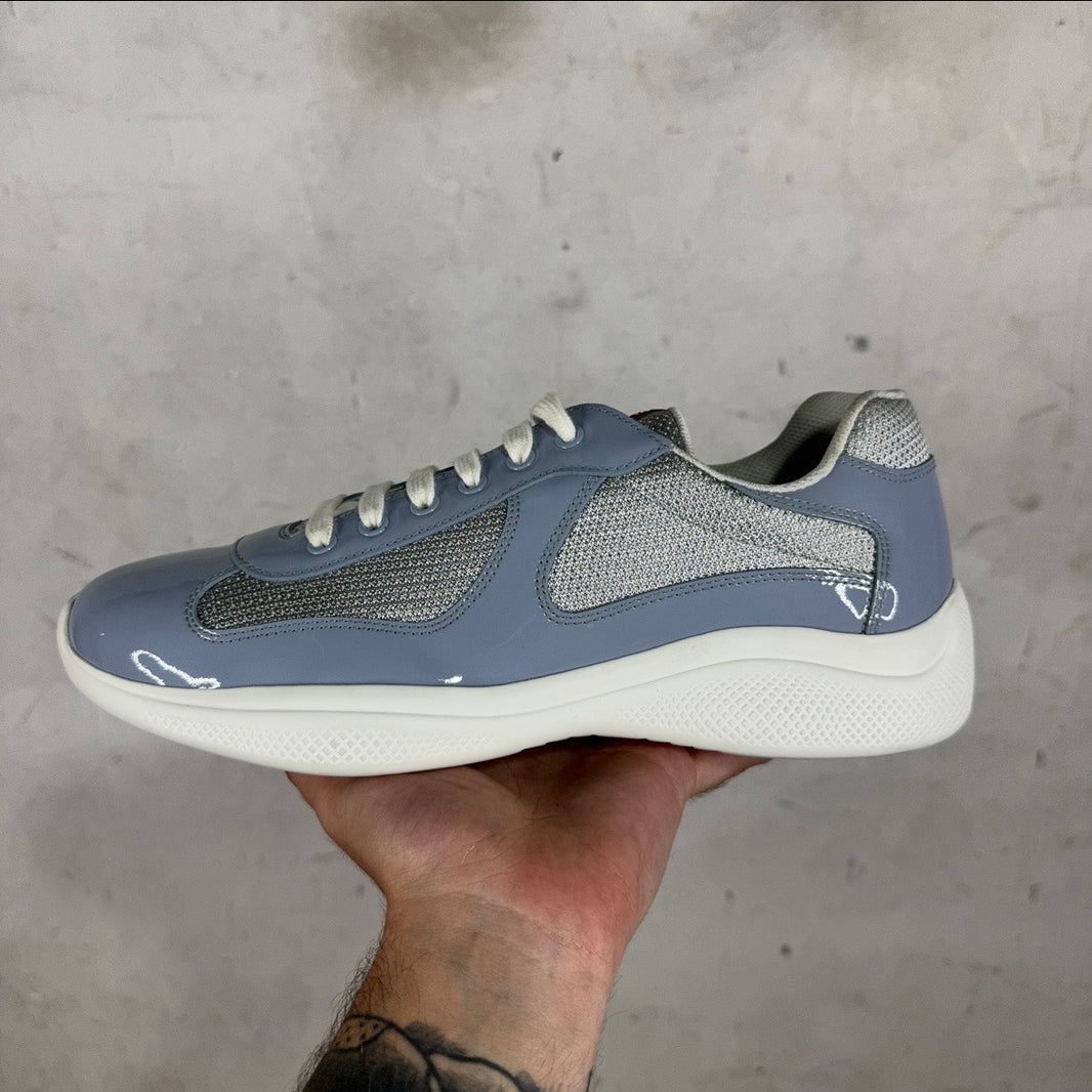 Prada Light Blue Patent Americas Cup
