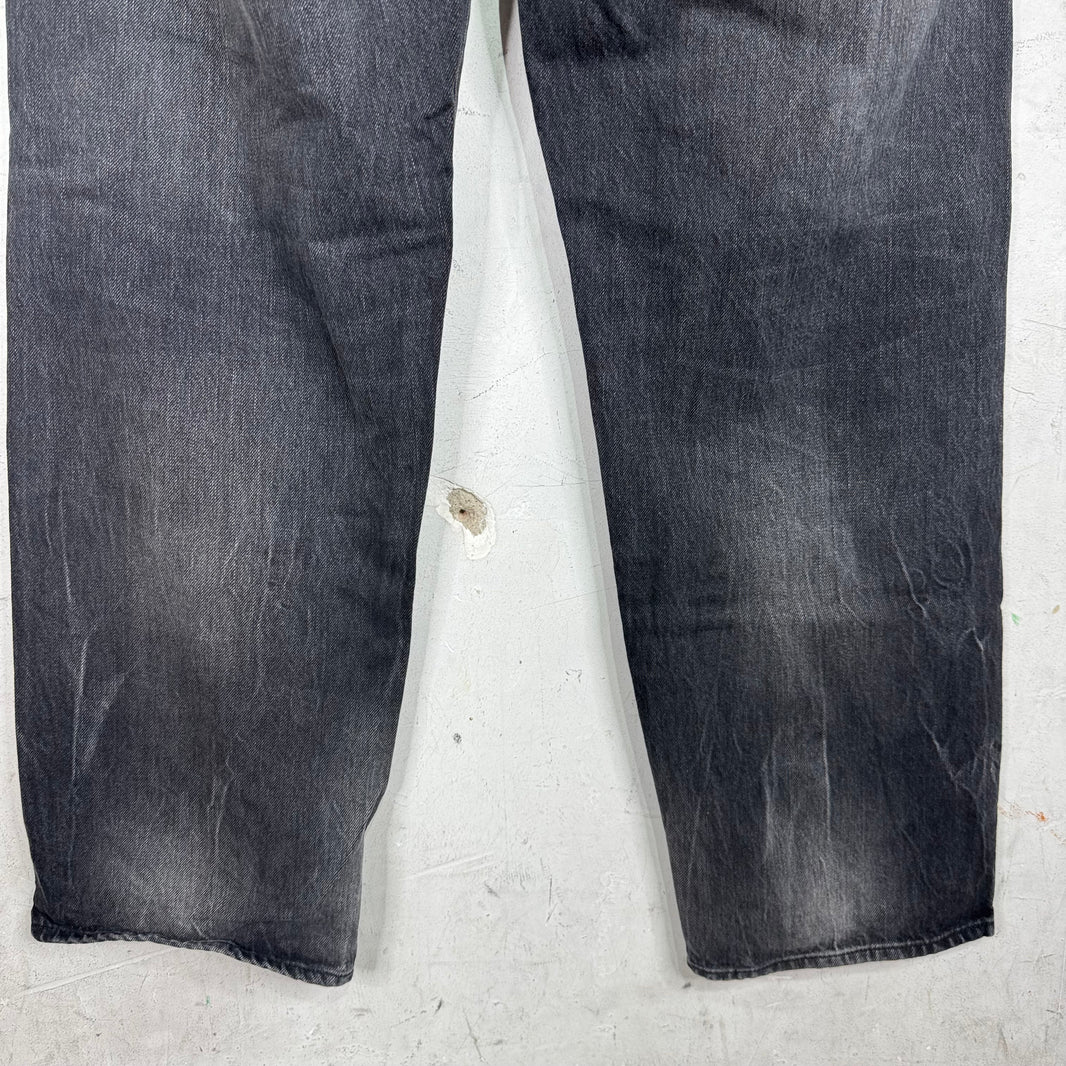 Supreme Faded Grey Selvedge Jeans