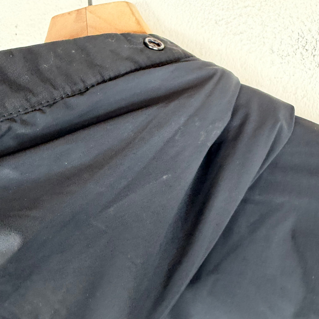 Stone Island Black Hooded Puffer Jacket