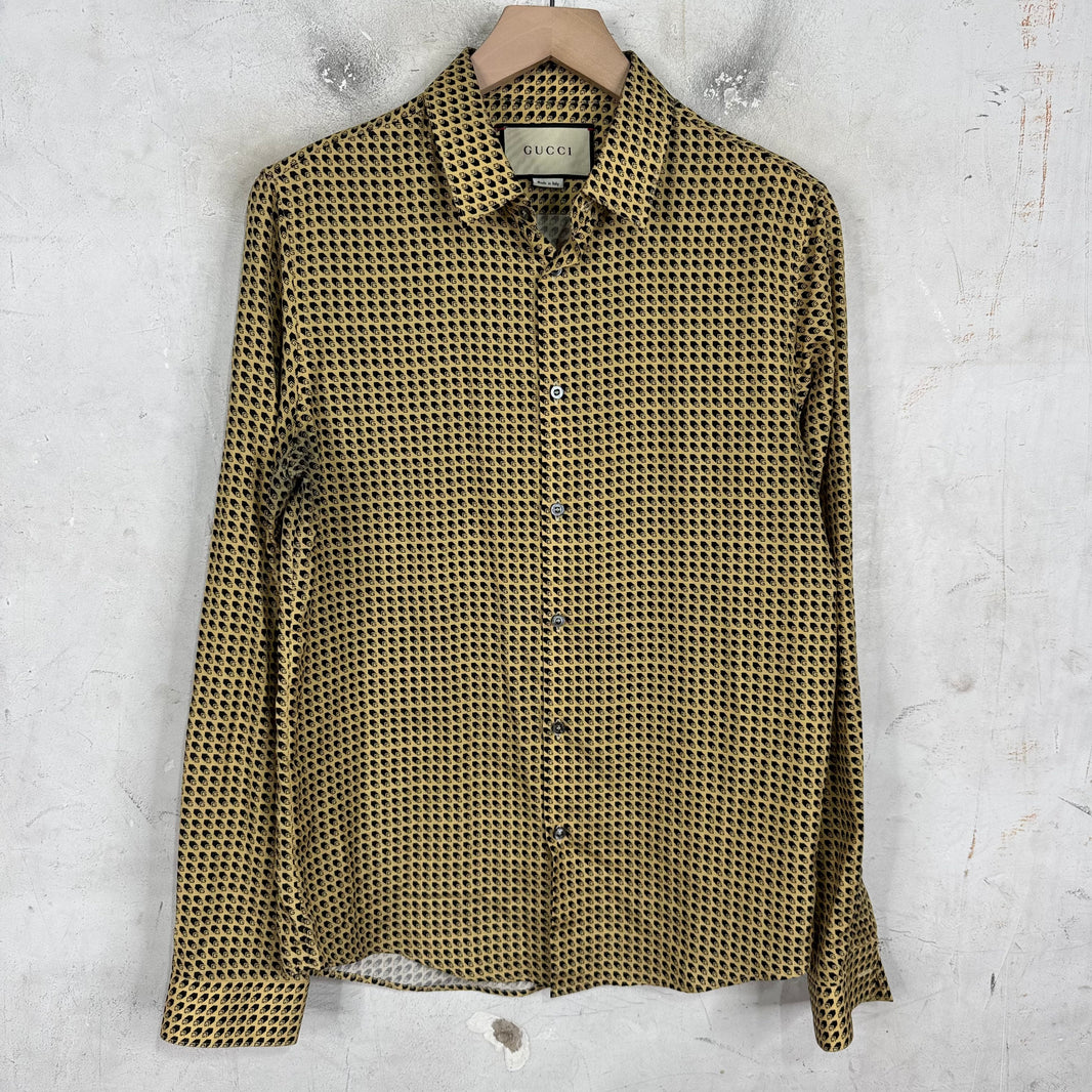 Gucci G Monogram L/S Buttoned Shirt