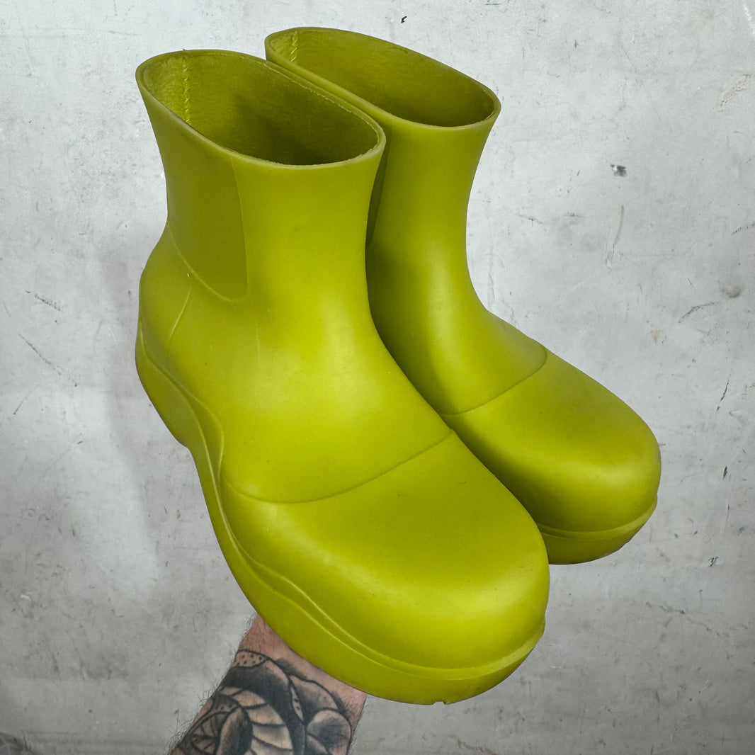 Bottega Veneta Neon Rubber Puddle Boots