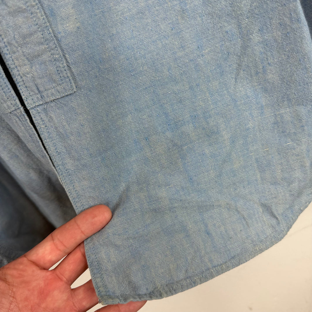 Needles Denim Knot Button L/S Shirt