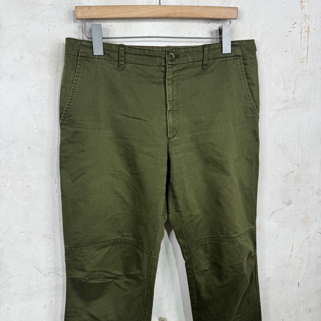 Miu Miu Olive Military Style Pants