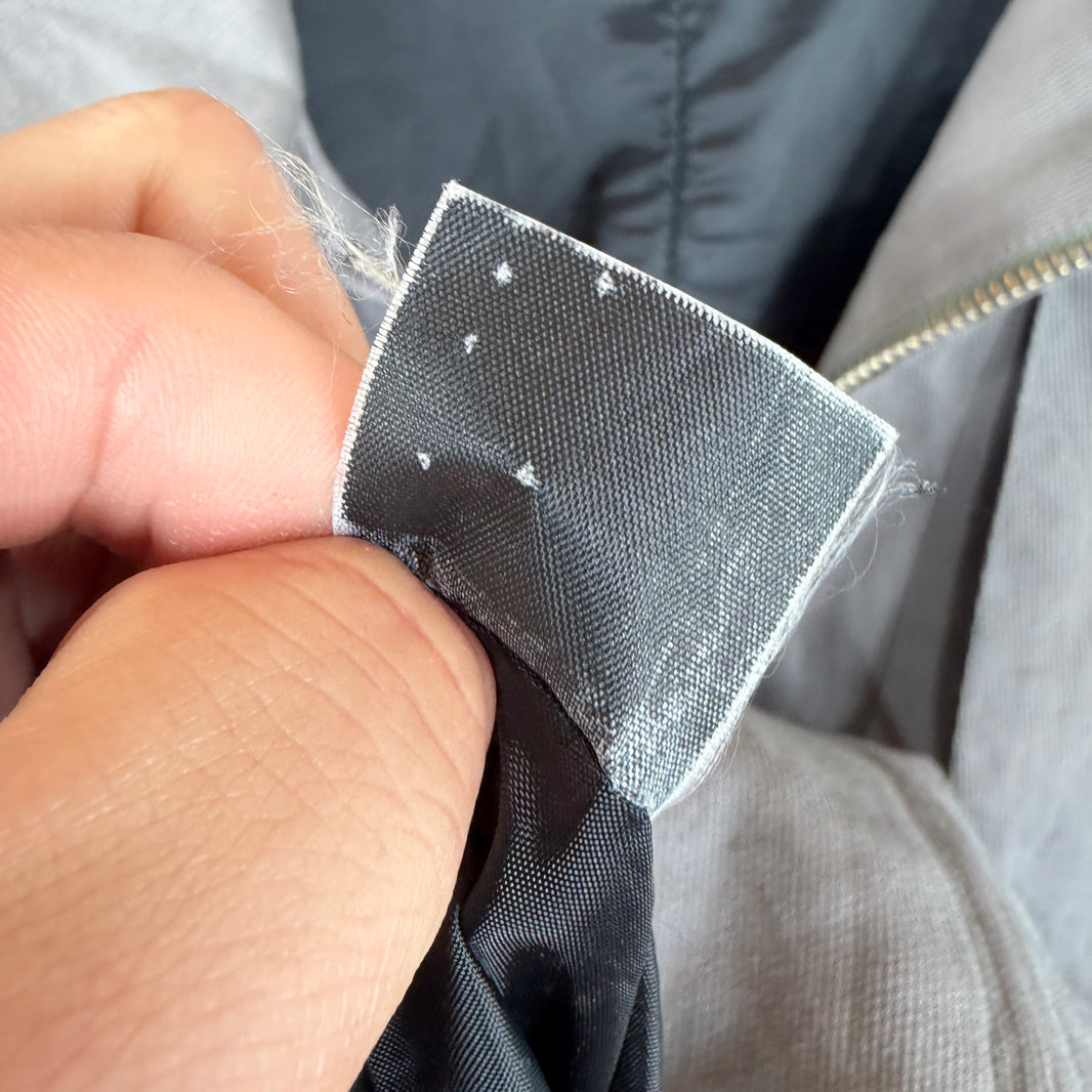 Raf Simons Gray 3D Pocket Blouson ZIp jacket