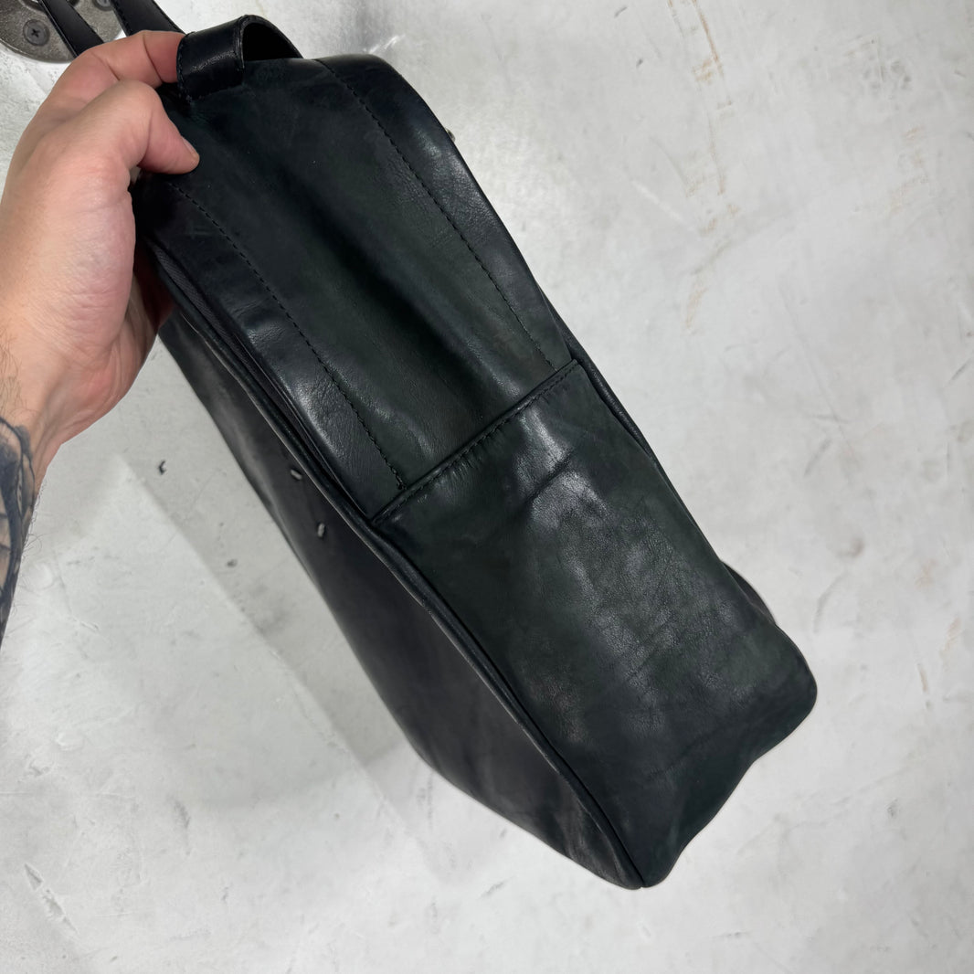 Margiela Leather Large Messenger Bag
