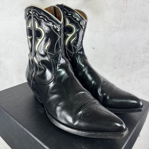 Saint Laurent Leather Western Boots