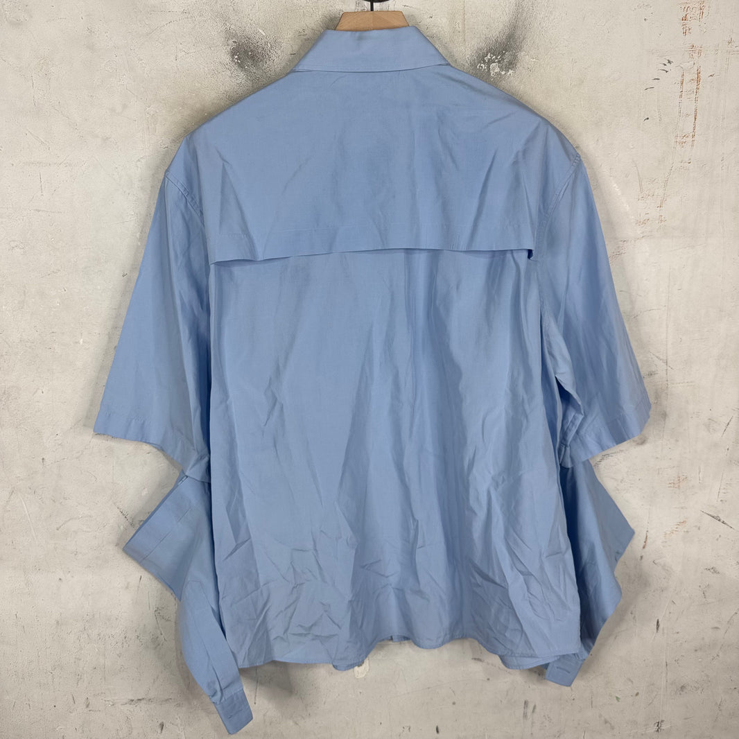 Gucci Detachable Sleeve Elbow Shirt