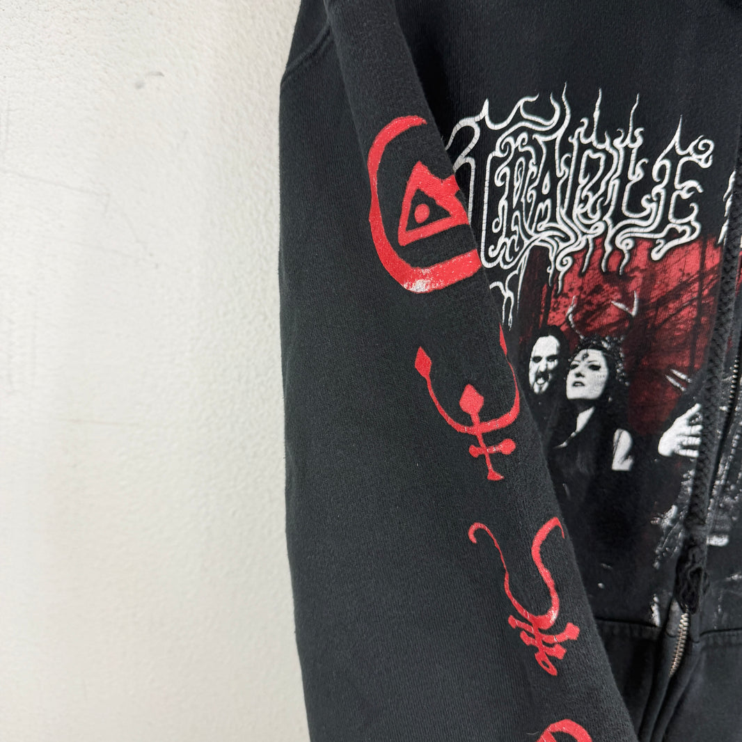 Vintage Cradle of Filth Goetic Justice Zip Up Hoodie
