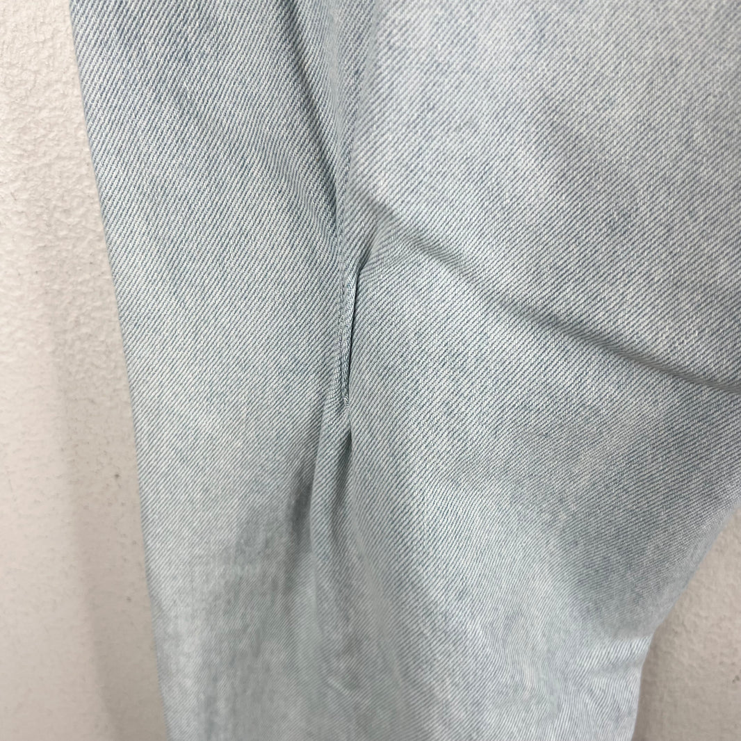 424 Cinched Blue Straight Leg Jeans