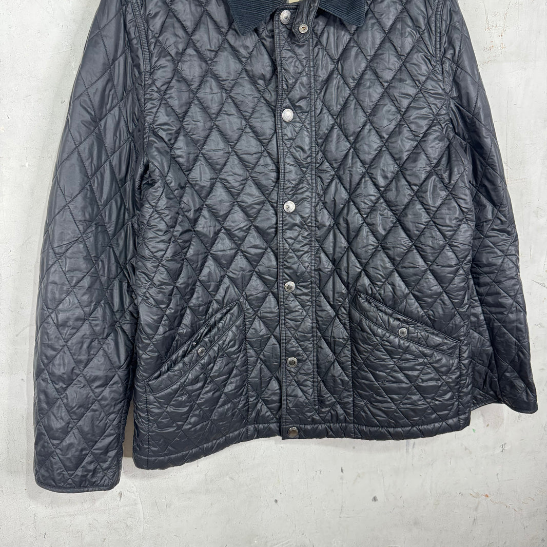 Burberry Quilted Cord Collar Jacket