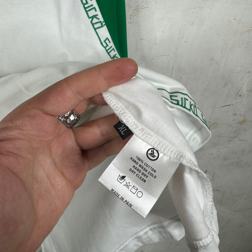 Sicko Embroidered Trim Raglan Shirt