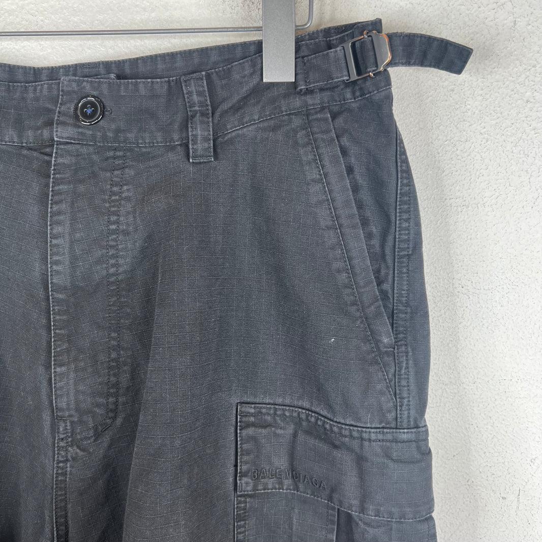 Balenciaga Ripstop Kick Cargo Pants