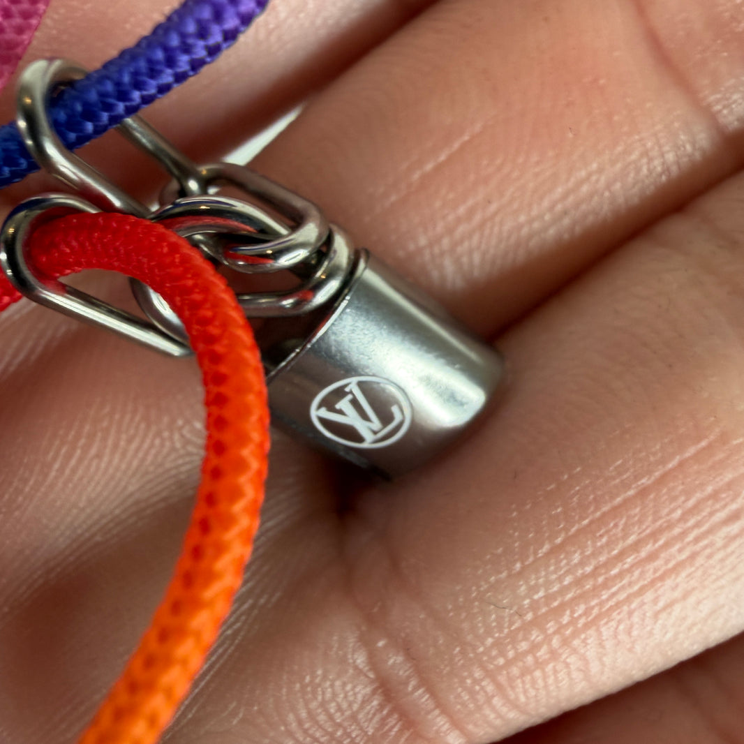 Louis Vuitton Small Multicolor Lock Bracelet
