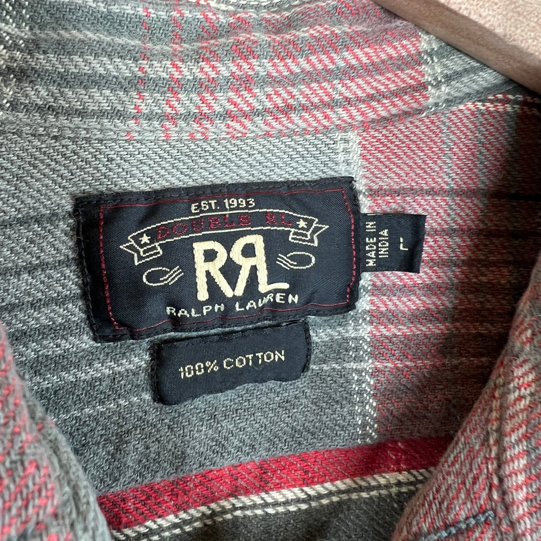 RRL Red/Gray Flannel