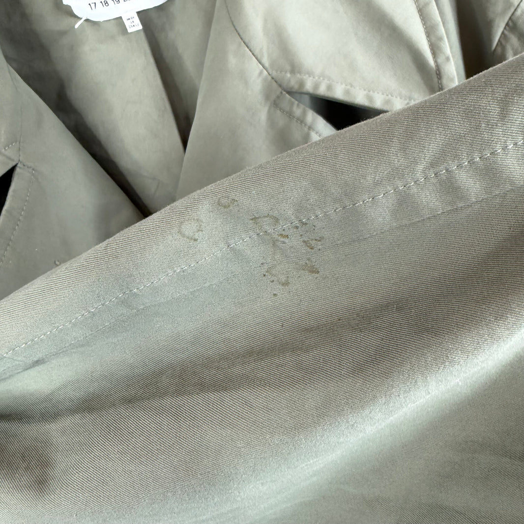 Margiela Green Trench Coat