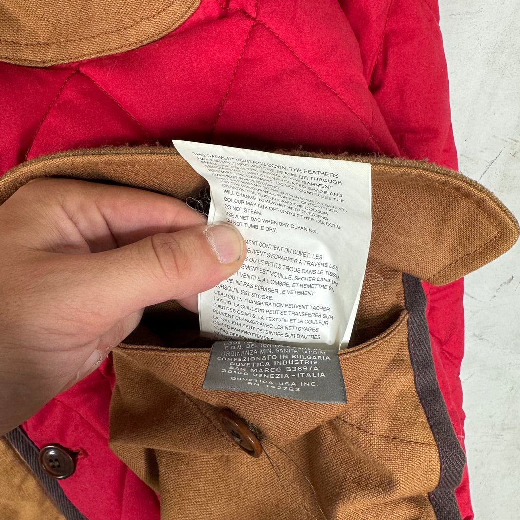 Junya Watanabe Duvetica Quilted Wool Paneled Jacket