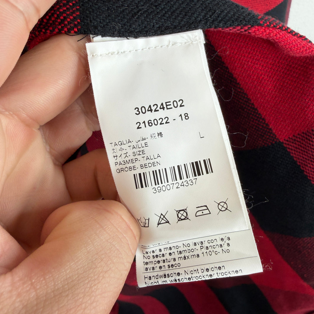 424 Plaid Kimono Shirt