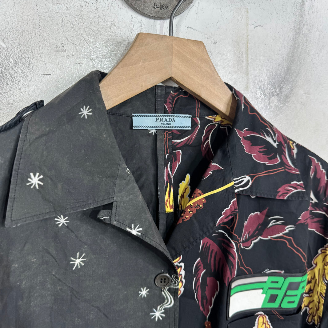Prada Impossible Love Split Shirt