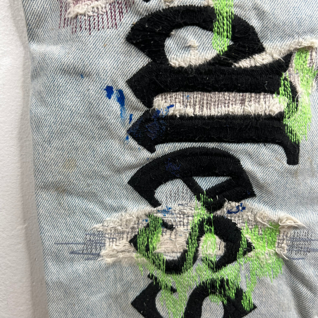 Endless Denim OG Embroidered Boro Jeans