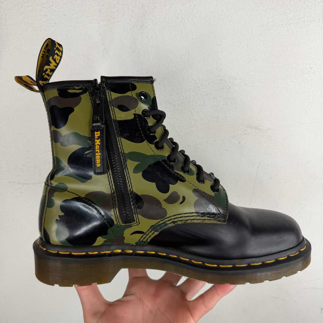 Bape Doc Marten 1460 Zip Boots