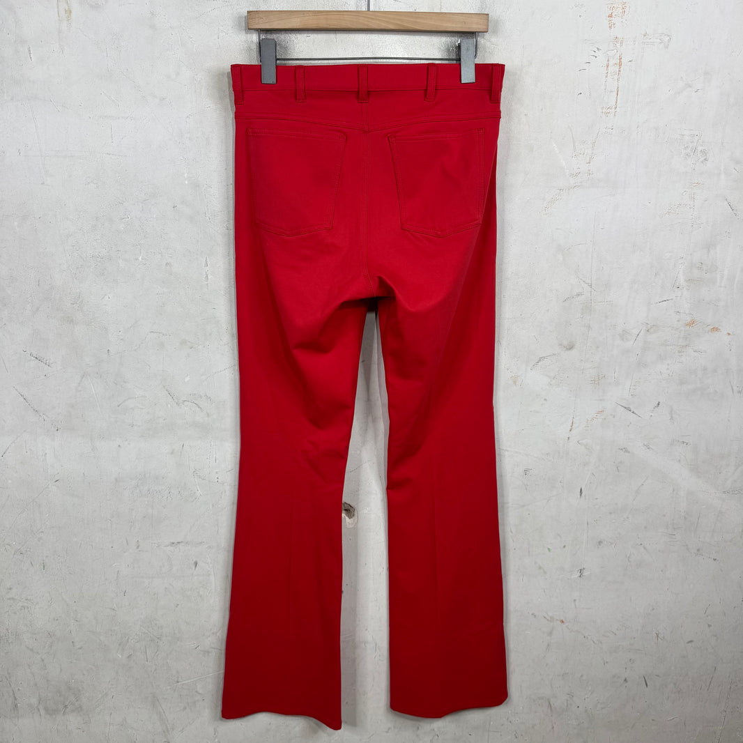 Marni Flared Red Trousers
