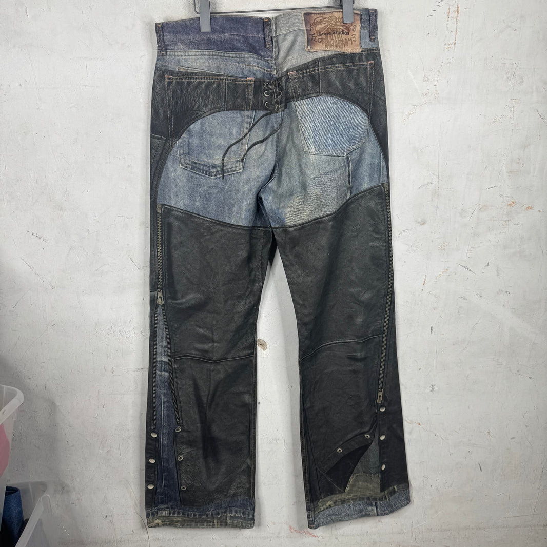 Acne Studios Trompe L'oiel Chap Jeans