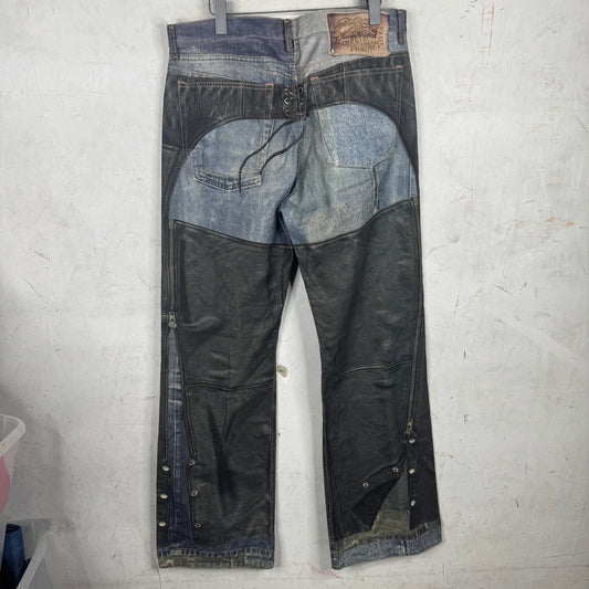 Acne Studios Trompe L'oiel Chap Jeans