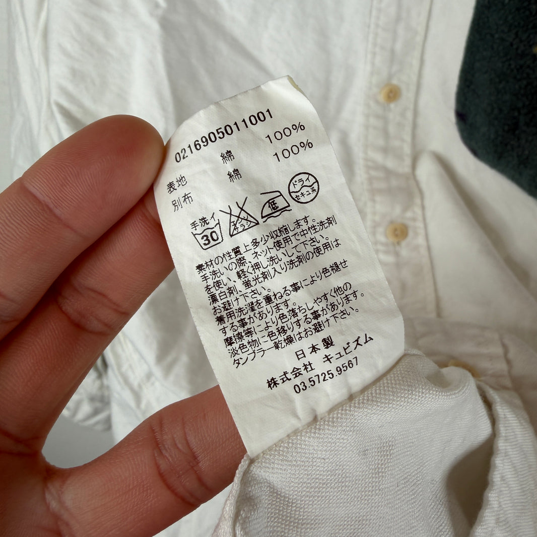 Visvim White Blanket Pocket Button Up Shirt