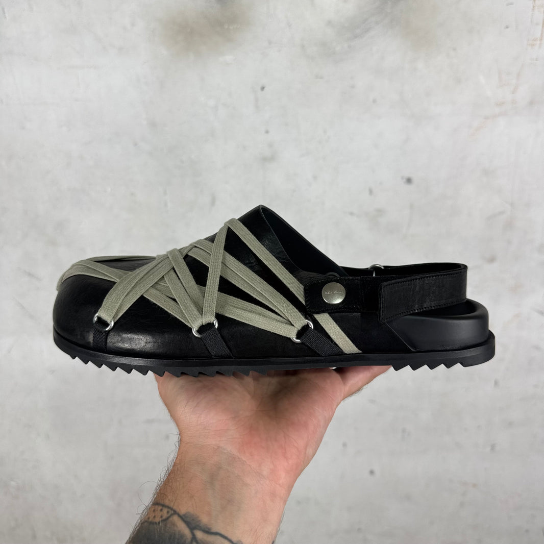 Rick Owens Overlaced Granola Mules