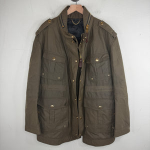 Burberry Olive Runway Cargo Jacket