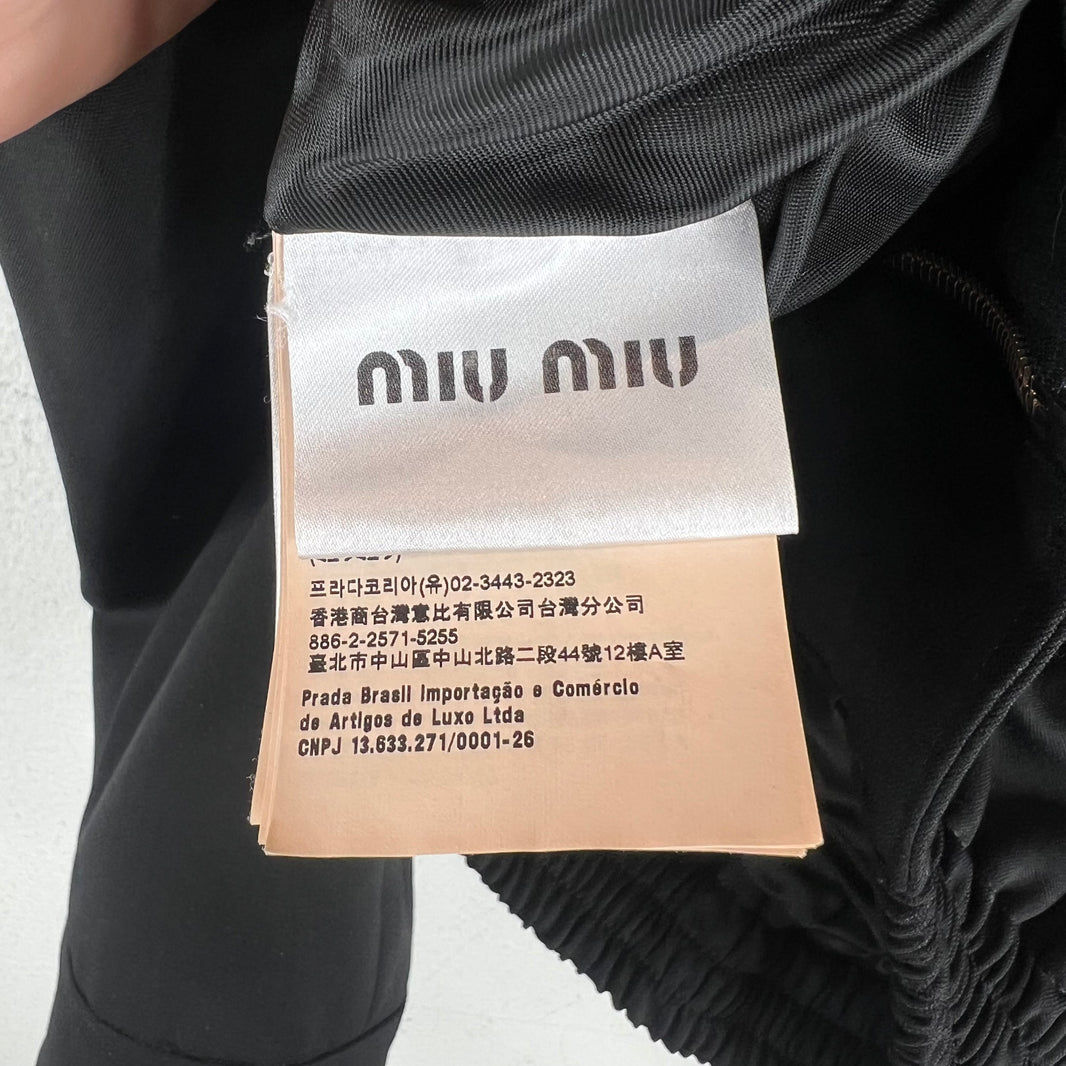 Miu Miu Cropped Track Jacket