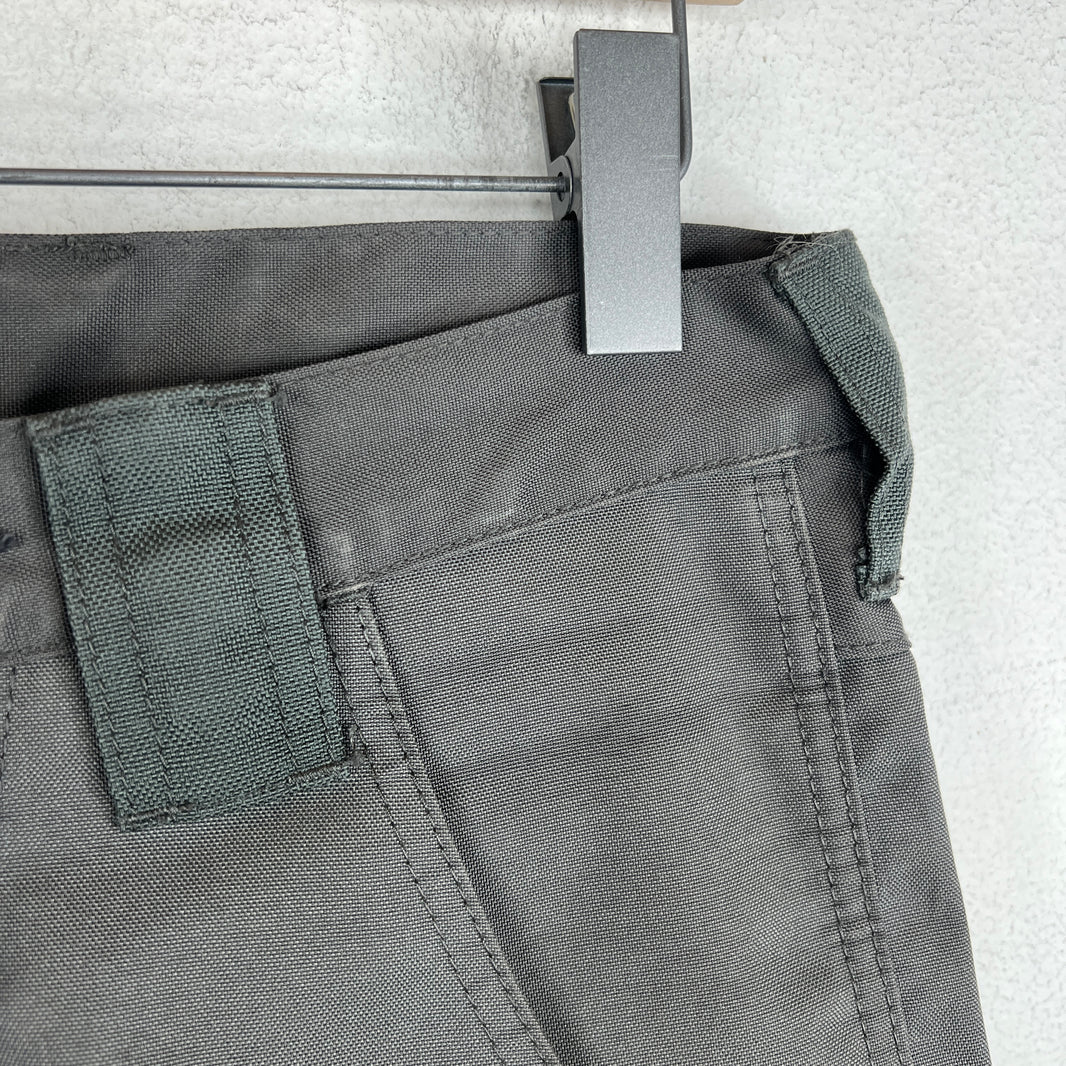 CDG Green Nylon Cargo Pants