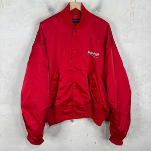 Balenciaga Red Campaign Bomber