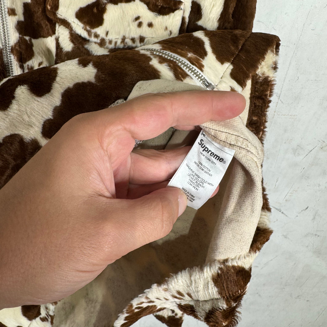 Supreme Faux Cow Print Overshirt