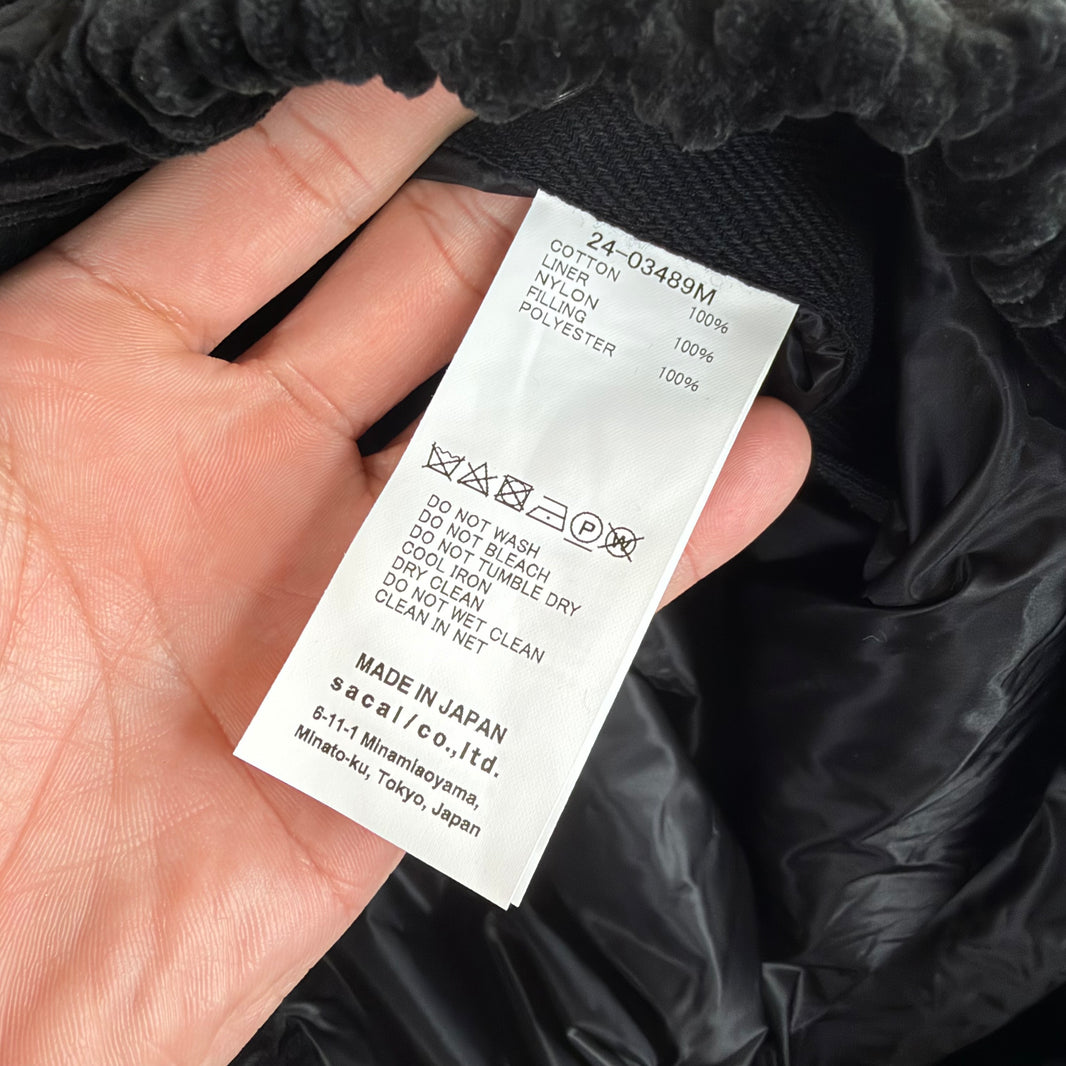 Sacai Corduroy Zip Jacket